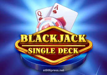 Hình ảnh trò chơi Backjack Single Deck tại ST666